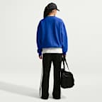 Nike Studio Kalın Fleece Kadın Oversize Crew Üst