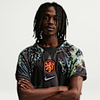 Netherlands 2026 Stadium Goalkeeper Men's Nike Dri-FIT Football Replica Short-Sleeve Shirt