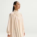 Nike Sportswear Women's Oversized Long-Sleeve Pleated Mini Dress