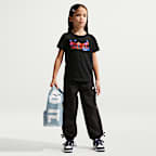 T-shirt en jersey à motif floral Nike pour enfant