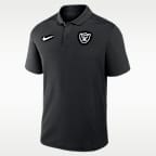 Las Vegas Raiders Logo Victory Men's Nike Dri-FIT NFL Polo
