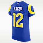 Puka Nacua Los Angeles Rams Men's Nike Dri-FIT NFL Elite Jersey