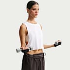 Canotta corta NikeSKIMS Performance in misto cotone – Donna