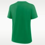 Playera universitaria Nike para mujer Oregon Arch Logo