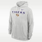 LSU Sideline Men's Nike Dri-FIT College Pullover Hoodie