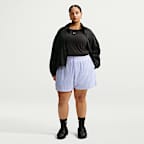 Shorts holgados de tiro alto de ripstop ligero para mujer (talla grande) Nike Sportswear