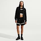 Sudadera con gorro de cierre completo para mujer Nike Studio Fleece Lightweight