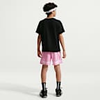 Shorts de básquetbol Dri-FIT de 13 cm para niños talla grande Nike Crossover