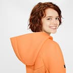 Sudadera con gorro con cierre completo para niños grandes Nike Sportswear Tech Fleece