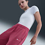 Pants de entrenamiento oversized de tiro alto para mujer Nike Sportswear Phoenix Fleece