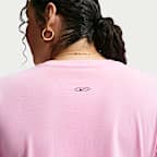 Playera cropped entallada para mujer (talla grande) Nike Sportswear Chill Knit