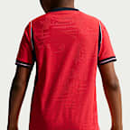 Camisola de futebol Nike Aero-FIT do equipamento alternativo Match Seleção Inglesa 2026 Júnior