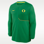 Oregon Sideline Coach Men's Nike Dri-FIT College Long-Sleeve Top
