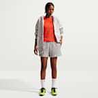 Shorts de tiro medio de 10 cm para mujer Nike Sportswear Phoenix Fleece