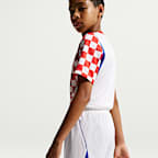 Fotbollsshorts Nike Dri-FIT Replica Kroatien 2026 Stadium Away för ungdom