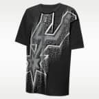 San Antonio Spurs Big Kids' Nike Basketball T-Shirt