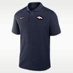 Denver Broncos Logo Victory Men's Nike Dri-FIT NFL Polo
