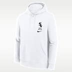 Chicago White Sox Minimal Club Men's Nike MLB Pullover Hoodie