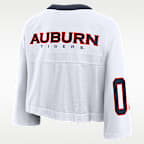 Auburn Logo Women's Nike Dri-FIT College Cropped Jersey