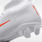 Tacos de futbol para terrenos múltiples de corte high para niños grandes Nike Jr. Mercurial Superfly 11 Club