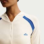 NikeSKIMS Stretch Knit Women's Full-Zip Baby Hoodie