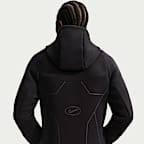Felpa Windrunner in fleece con cappuccio e zip a tutta lunghezza Nike Tech – Uomo