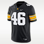 George Kittle Iowa Men’s Nike Dri-FIT College Game Jersey