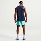 Short de running avec sous-short intégré 18 cm Dri-FIT Nike Challenger pour homme