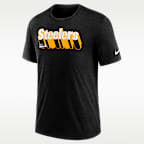 Pittsburgh Steelers Long Pass Men's Nike NFL T-Shirt