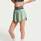 Nike Pro Older Kids' (Girls') Dri-FIT 2-in-1 Shorts
