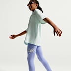 Nike Sportswear Classic Older Kids' (Girls') High-Waisted Graphic Leggings