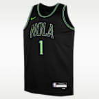 Victor Wembanyama San Antonio Spurs City Edition Nike NBA Swingman Trikot für ältere Kinder