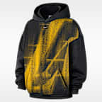 Sudadera con gorro de básquetbol de tejido Fleece para hombre Los Angeles Lakers Standard Issue