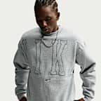 Nike Solo Fleece Men's Loose Crew-Neck Sweatshirt
