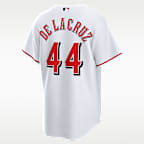 Jersey Nike de la MLB Replica para hombre Elly De La Cruz Cincinnati Reds
