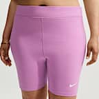 Shorts de ciclismo de tiro alto de 20 cm para mujer (talla grande) Nike Sportswear Classic