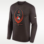 Cleveland Browns Legend Icon Men's Nike Dri-FIT NFL Long-Sleeve T-Shirt
