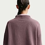 ナイキ スポーツウェア ウィメンズ オーバーサイズド フリース カーディガン