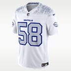 Matt Milano Buffalo Bills Rivalries Collection Men's Nike Dri-FIT NFL Limited Jersey