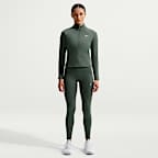 Nike Langarm-Jacke mit durchgehendem Reißverschluss (Damen)