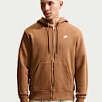 Nike Club Men's Full-Zip Fleece Hoodie