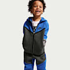 Conjunto de 2 piezas de Tech Fleece de cierre completo infantil Nike Sportswear