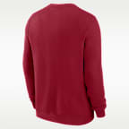 Alabama Arch Men's Nike College Pullover Crew