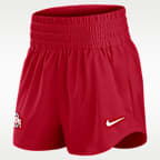 Shorts universitarios Nike Dri-FIT para mujer Ohio State Primary Logo One