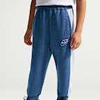 나이키 유아 프렌치 테리 컬러블록 투피스 크루 세트