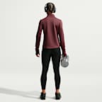 Prenda intermedia Therma-FIT de medio cierre para mujer Nike One
