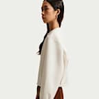 เสื้อแขนยาวทรงโอเวอร์ไซส์ผู้หญิง Nike Article Fleece