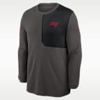 Tampa Bay Buccaneers Sideline Coach Men's Nike Dri-FIT NFL Long-Sleeve Top