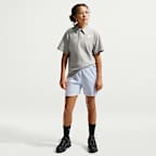 Polo de manga corta Nike Sportswear Club de tejido Knit para niños talla grande