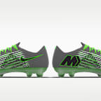 รองเท้าสตั๊ดฟุตบอลไม่หุ้มข้อสำหรับพื้นสนามทั่วไปออกแบบเอง Nike Mercurial Superfly 11 Elite By You